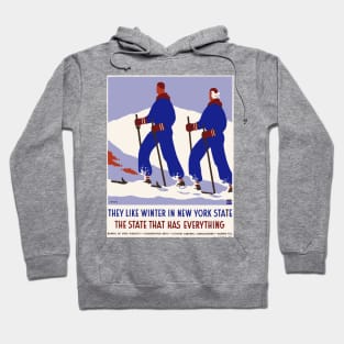 Winter holidays in New York Hoodie